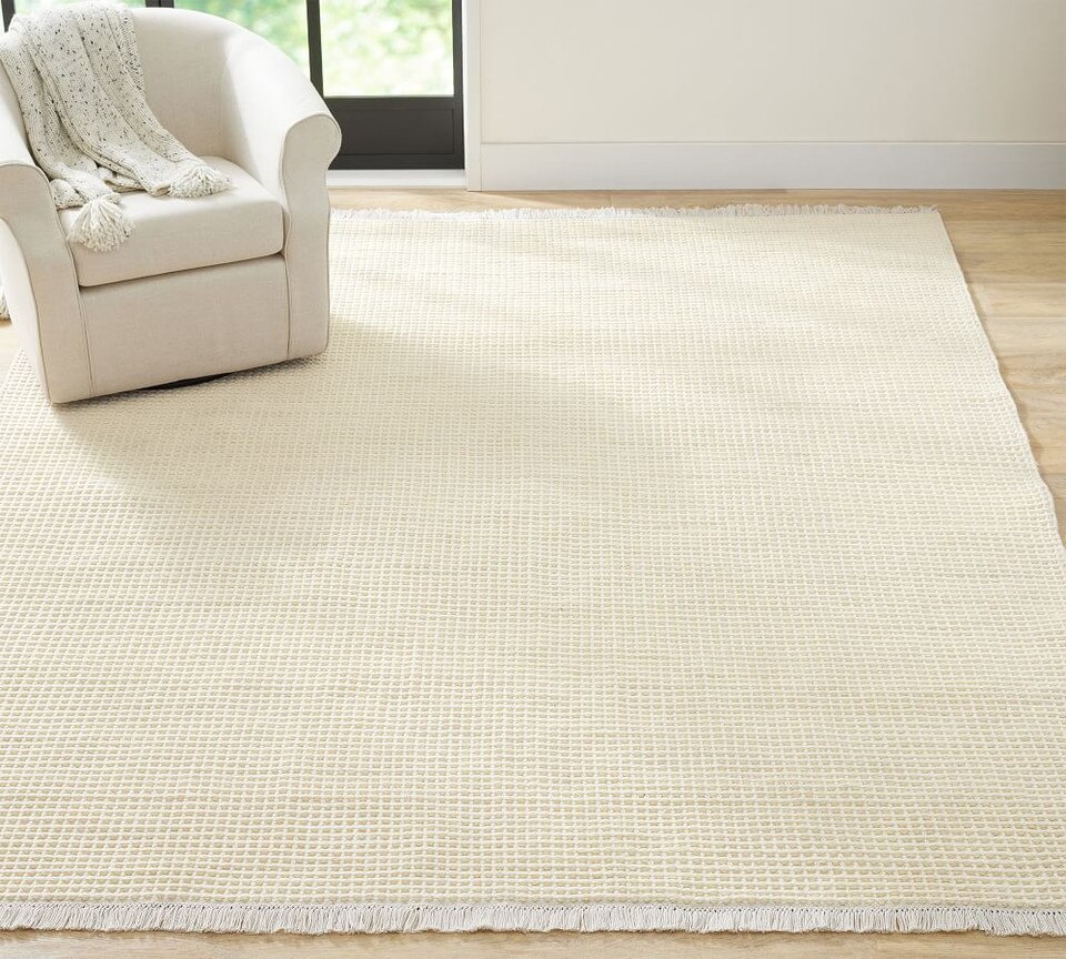 Cosy Waffle EcoFriendly Easy Care Rug Pottery Barn Australia